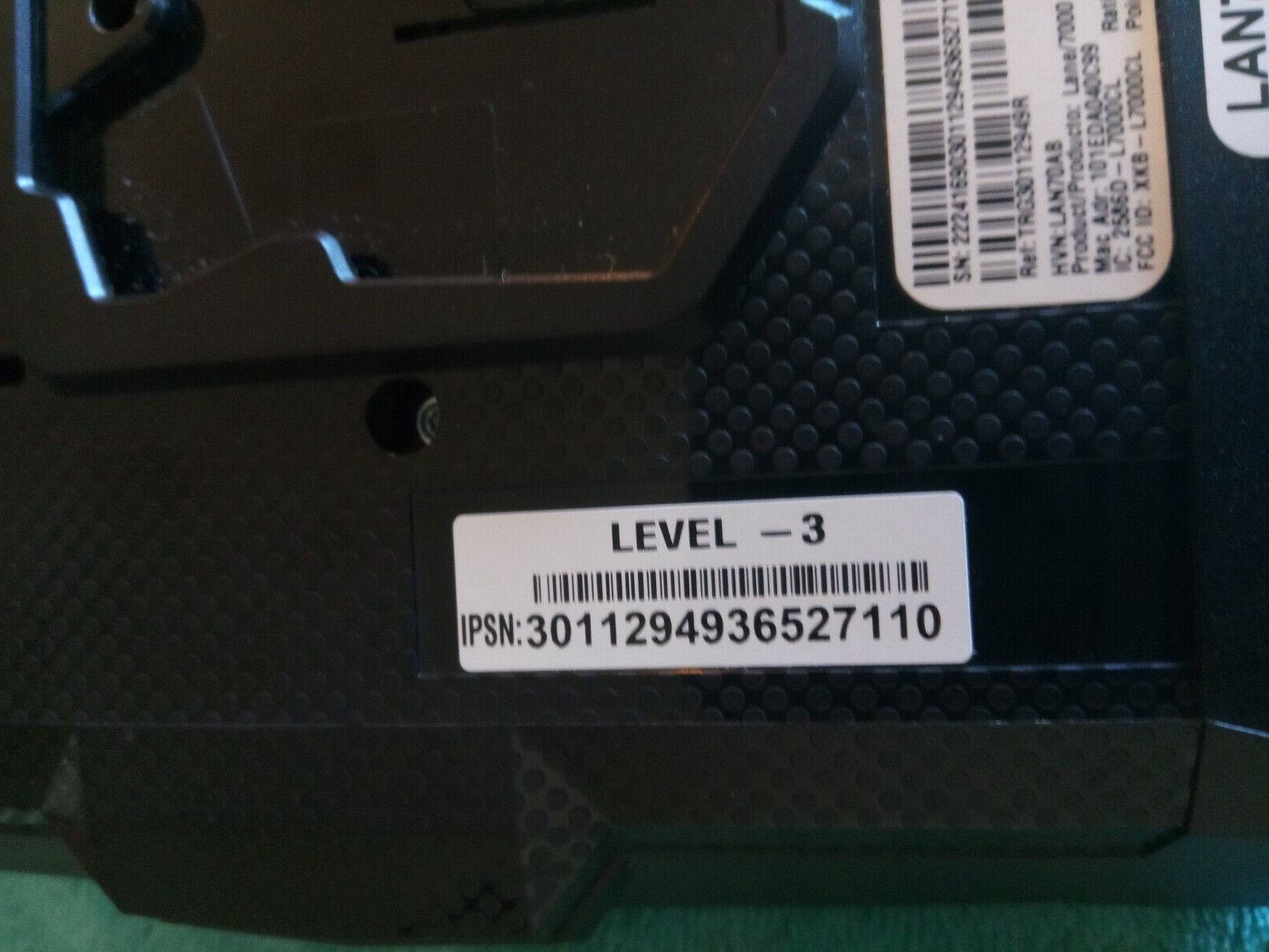 INGENICO LANE/7000 PRG30312951R CREDIT CARD TERMINALS