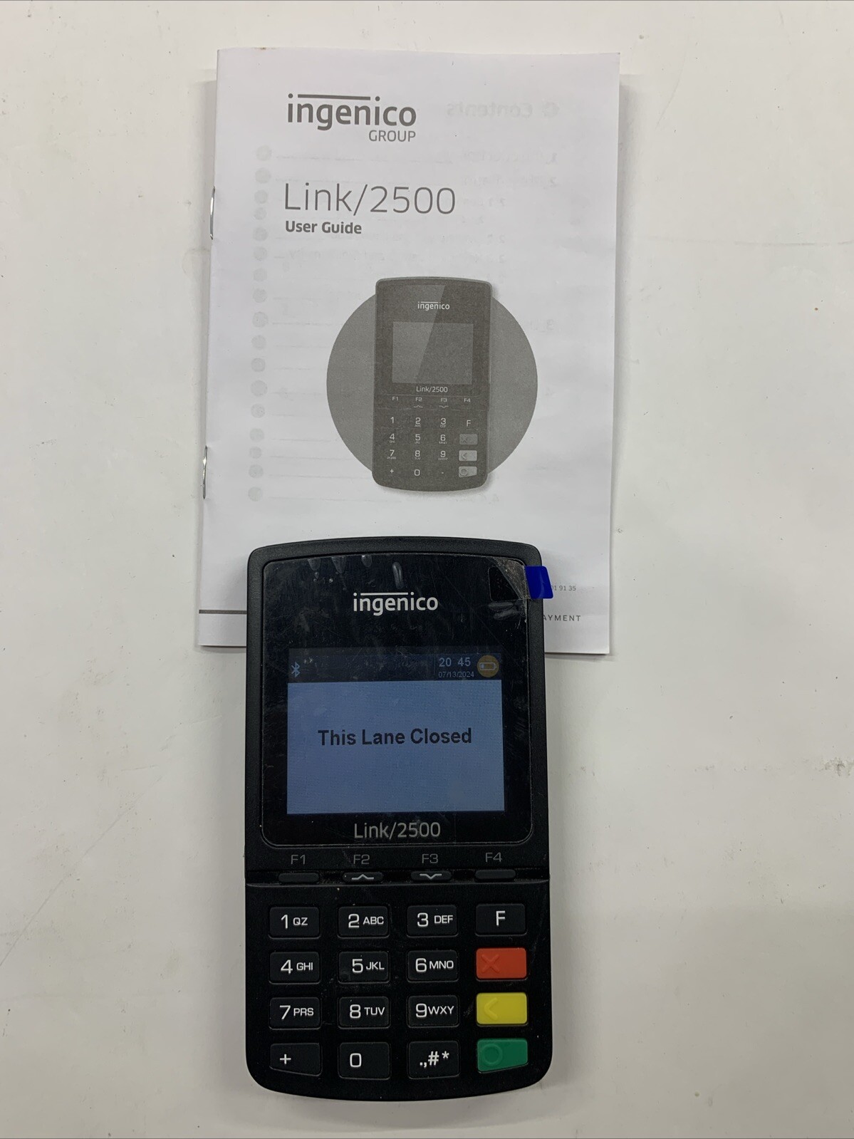 Ingenico Link 2500 Payment Card Reader Terminal Sold As Is
