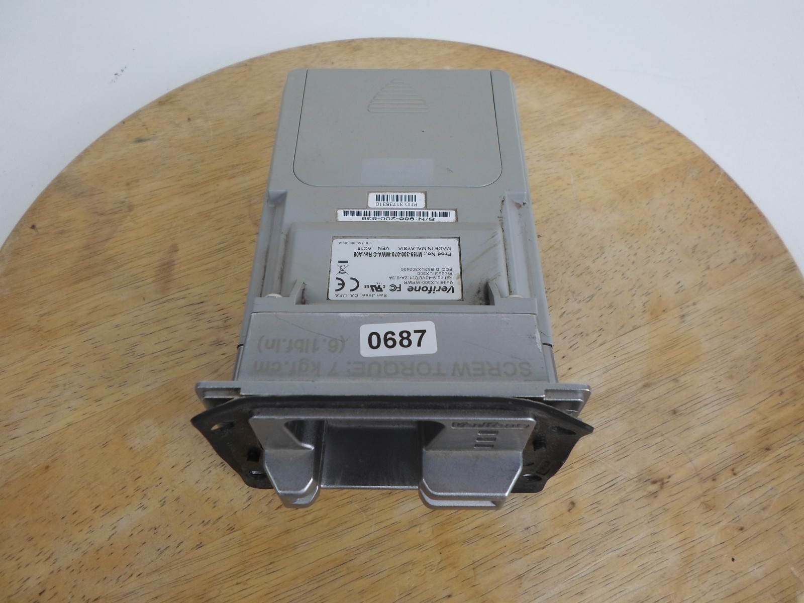 Verifone UX300 WPWR Credit Card Terminal Reader M159-300-070 For Parts