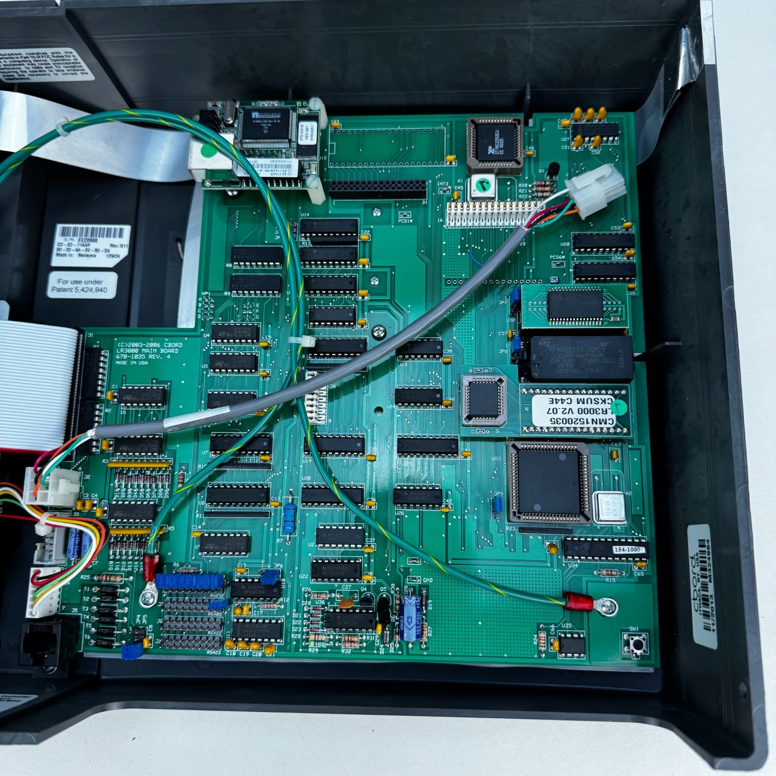 CBORD LR3000 Card Reader Terminal Facility Access Panel 670-1035 REV 4