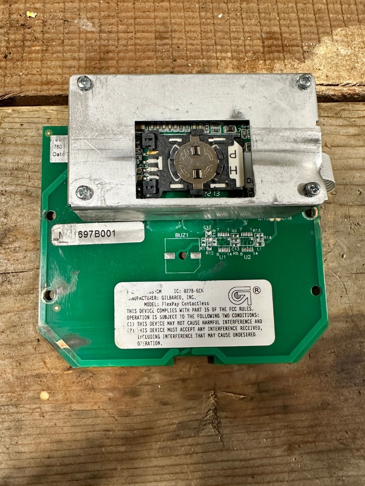 Gilbarco Veeder-Root FlexPay Contactless Module M11697B001