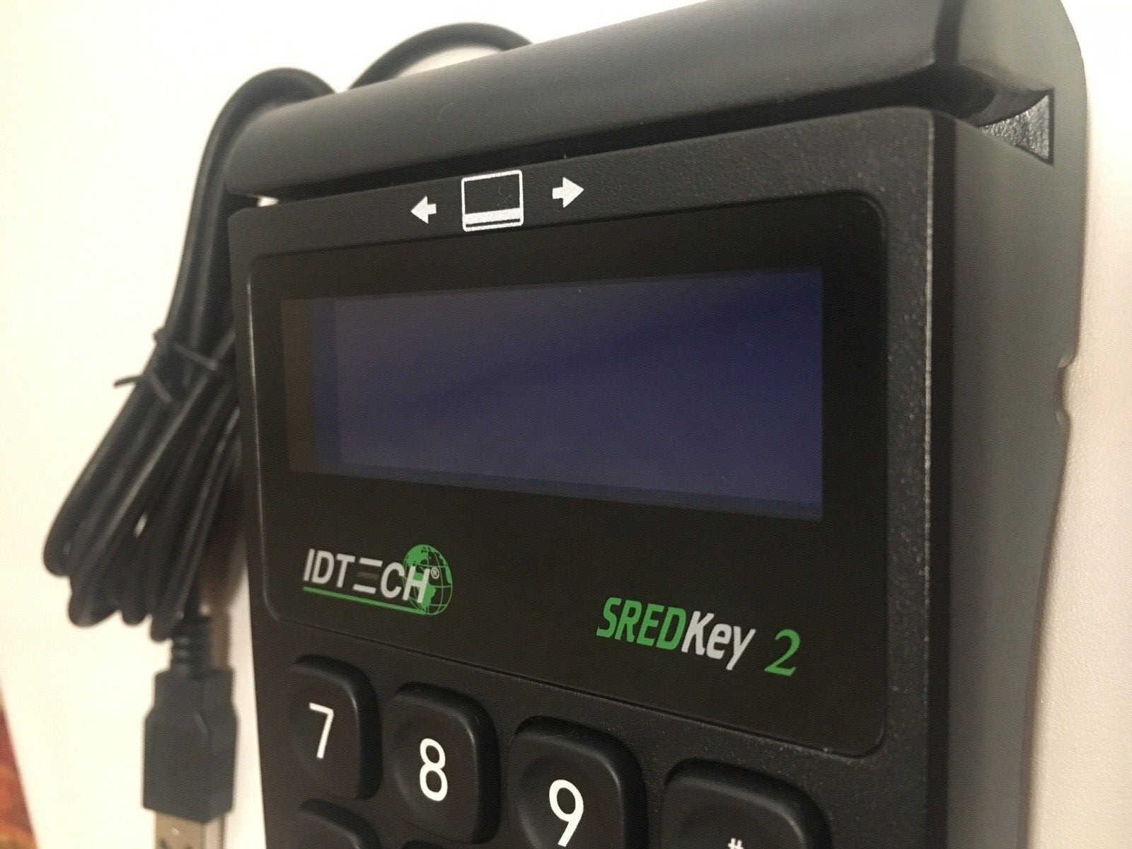 ID TECH SREDKey 2 IDSK2-534E USB 10-Key Keypad with MagStripe Reader