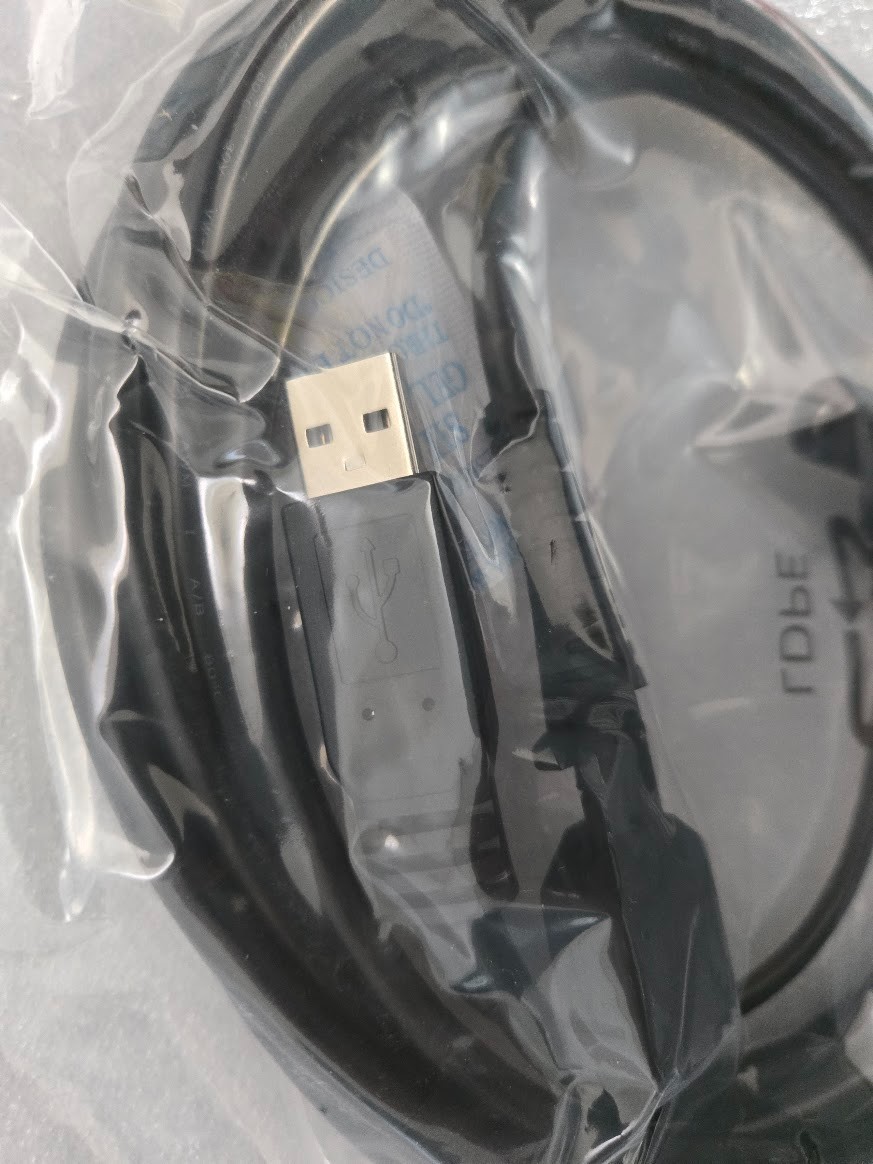 VeriFone #CBL282-045-02-B USB Cable 10ft Connectors and Adapters For P400, VX820