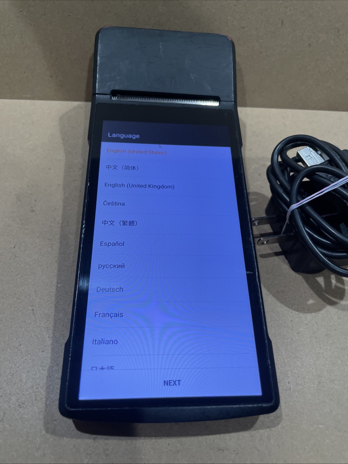 Sunmi V2 PRO Wireless Data POS System