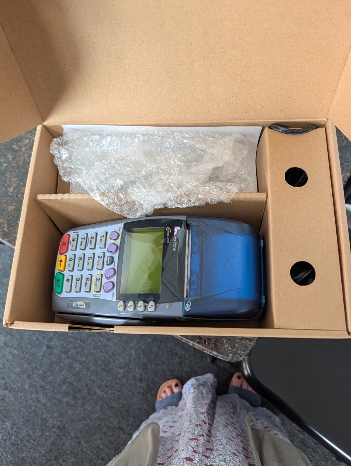 VeriFone POS Credit Card Terminal FD55 First Data