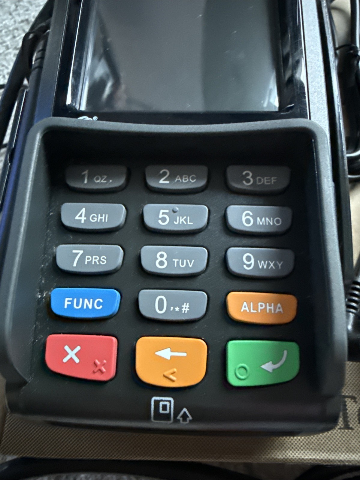 PAX S300 Integrated PIN Pad Credit Card Terminal w/ Power + Cable *READ*