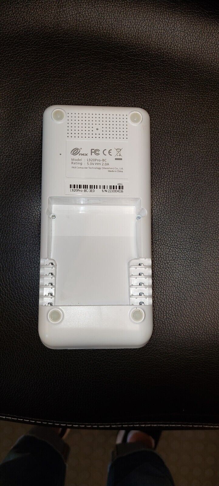 PAX A920PRO Charging Base (cradle) ***BRAND NEW***