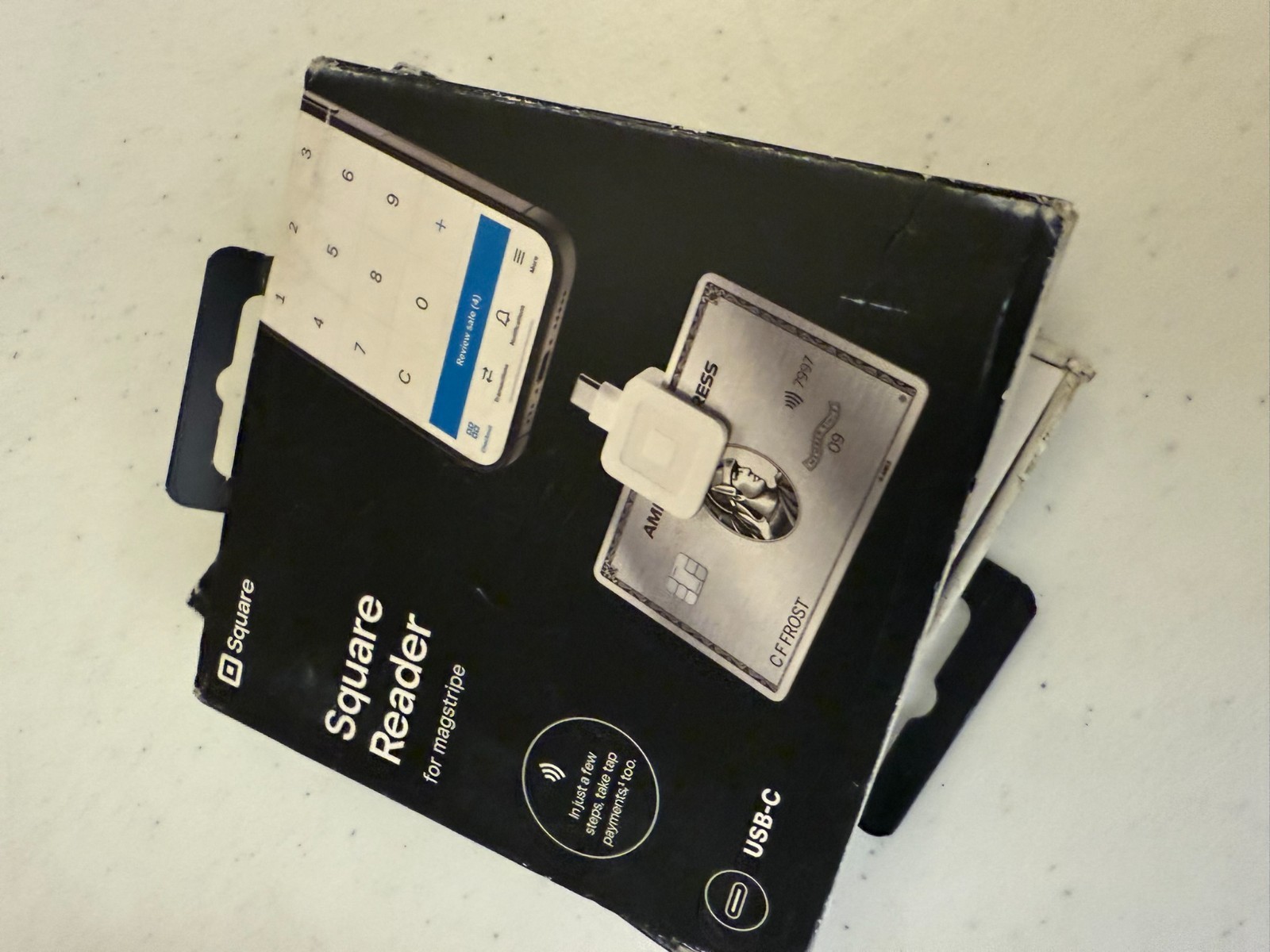 (Lot of 6) Square Reader for magstripe USB-C Open Box