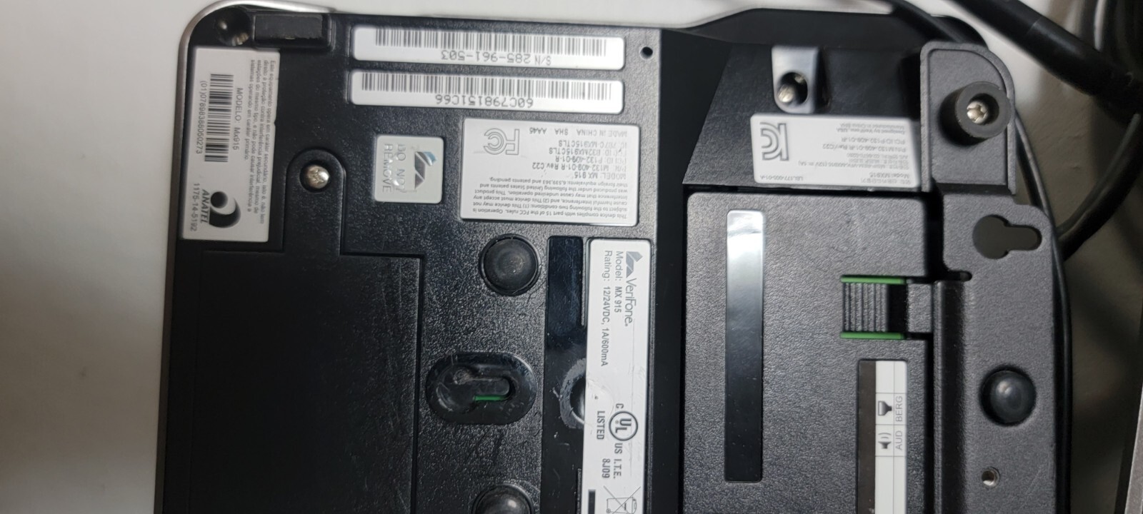 Lot of 3 Verifone MX 915 Pin Pad Payment Terminal M132-409-01-R w Pen PARTS only