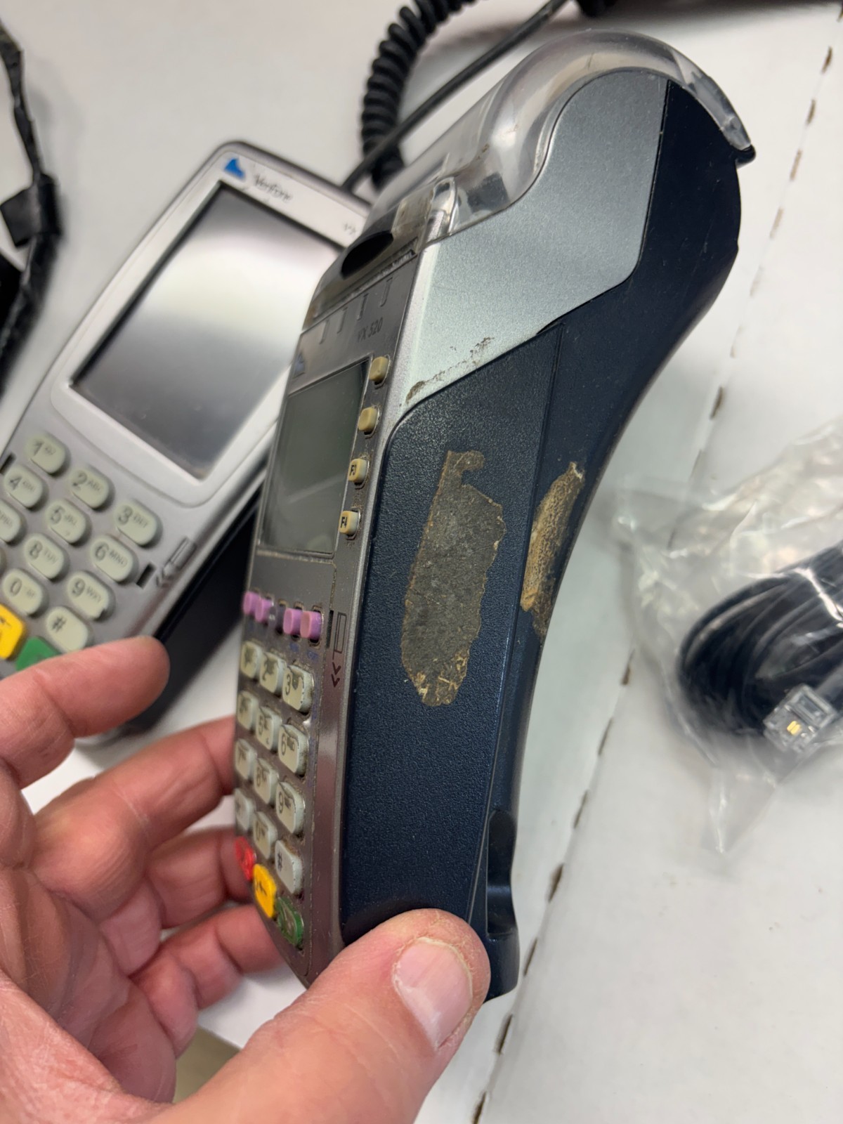 VeriFone Vx520 EMV Credit Card Machine and VeriFone vx820 Payment Terminal USED