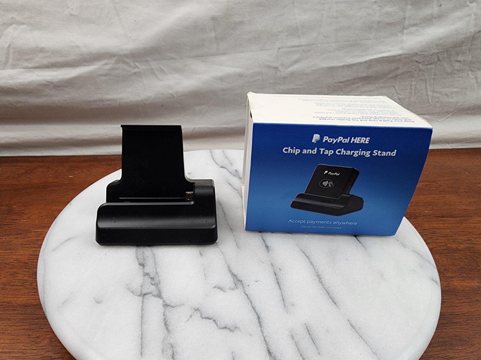 PayPal HERE Chip and Tap Charging Stand + Travel Charger