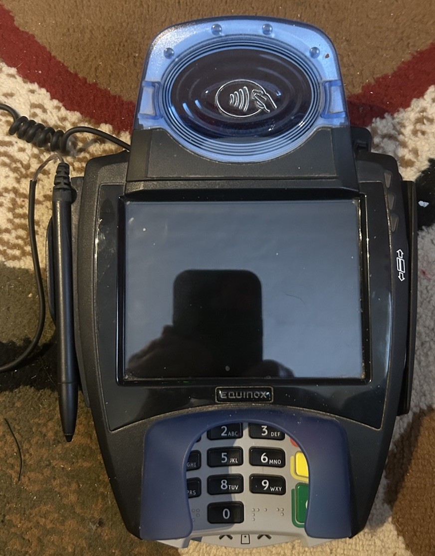 EQUINOX L5300 CREDIT CARD PAYMENT