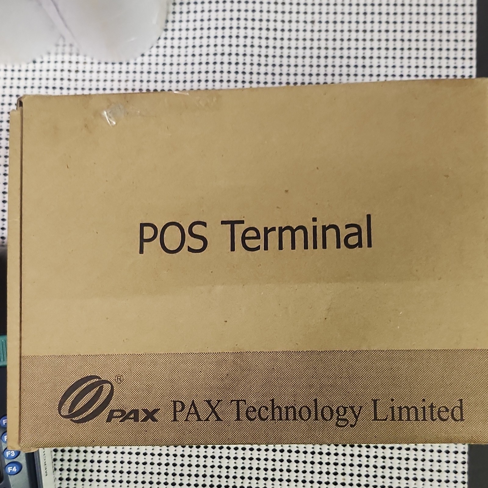 PAX S80 Credit Card Terminal with Receipt Paper Rolls