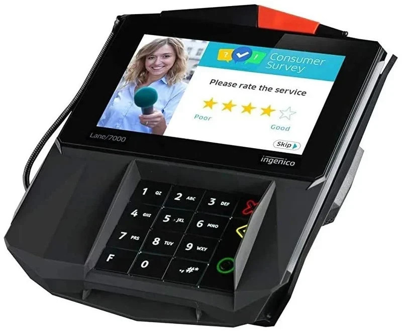 Ingenico Lane 7000 5″ Contactless POS Credit Card Payment Terminal Reader