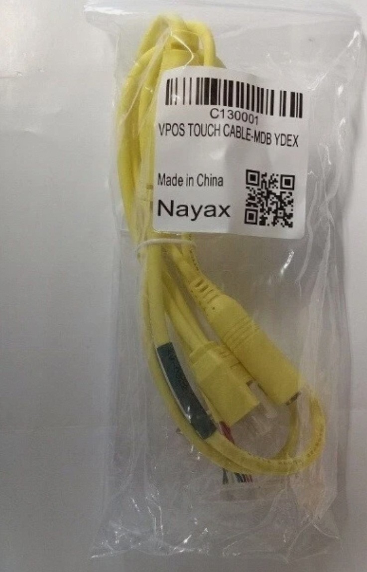 Nayax VPOSTouch Credit Card & NFC Reader MDB YDEX Cable NEW Original C130001