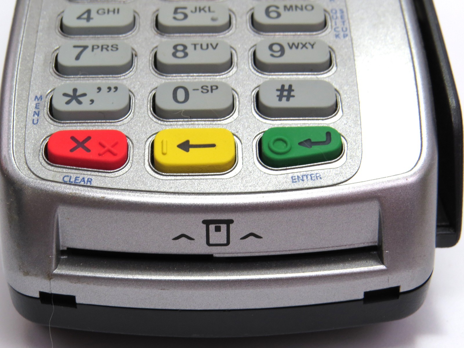 Verifone VX520 POS Credit Card Machine, LCD Screen, UNTESTED for Parts/Repair