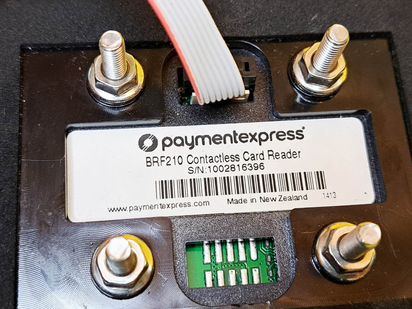 PAYMENTEXPRESS BRF210 CONTACTLESS CARD READER NFC RFID UNATTENDED PAYMENT SYSTEM