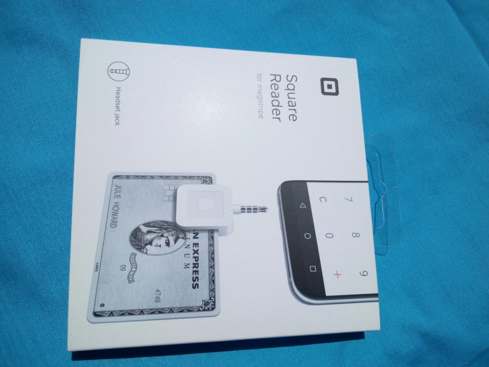 Square Reader Credit Debit Card Magstrip Apple & Android Headset Jack APKG020601