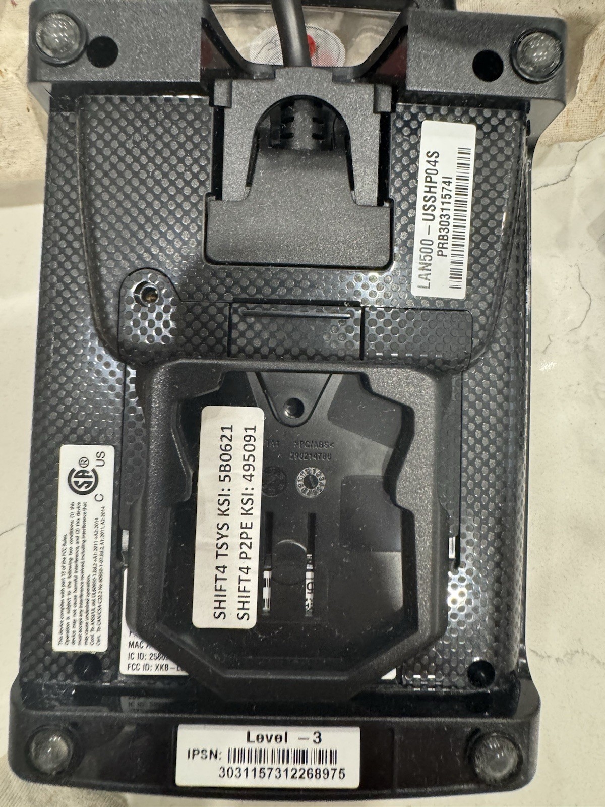 Ingenico Lane/5000 Credit Card Terminal POS