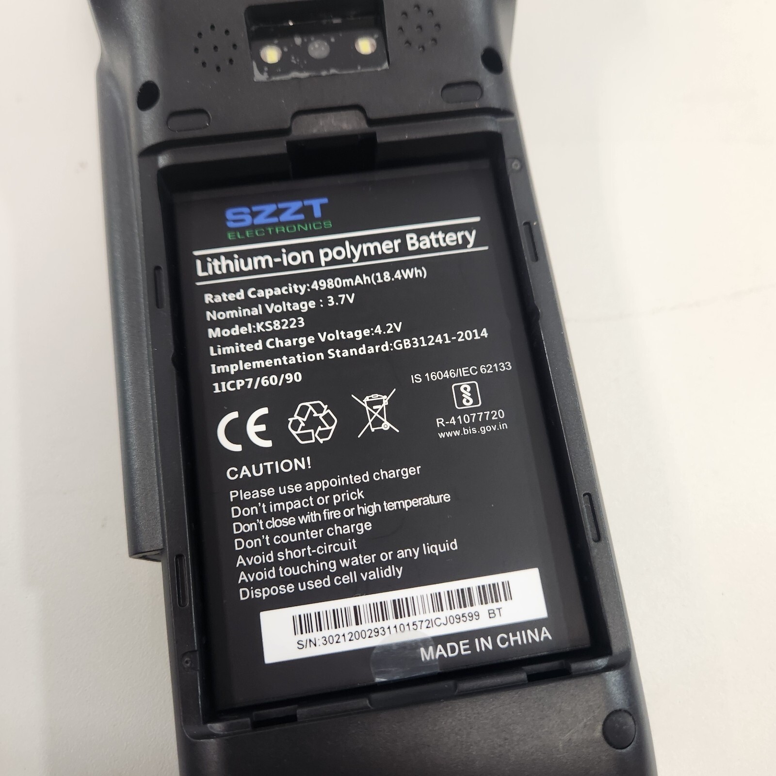 CITCON KS8223 Smart Pos Terminal SZZT Credit Card Reader Works Password Locked