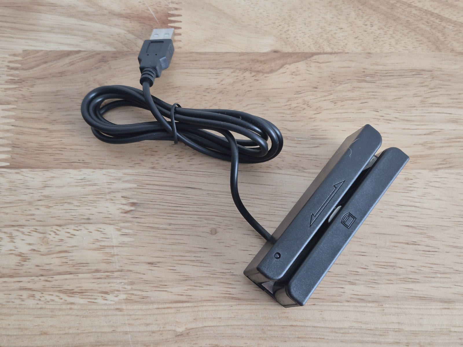 USB Magnetic Stripe 3-Track POS Credit Card Reader Swiper – Magstripe Swipe Card