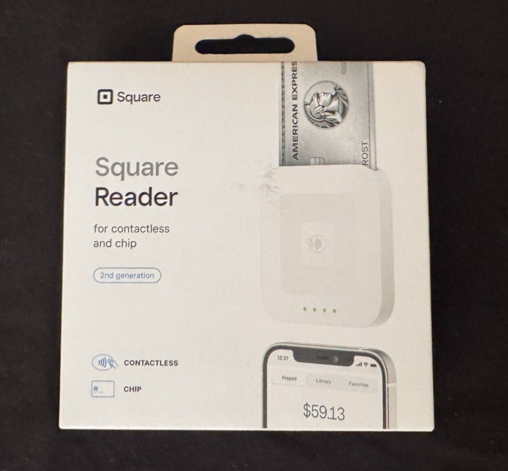 Square Reader for Contactless and Chip (2nd generation) Open Box Never Used