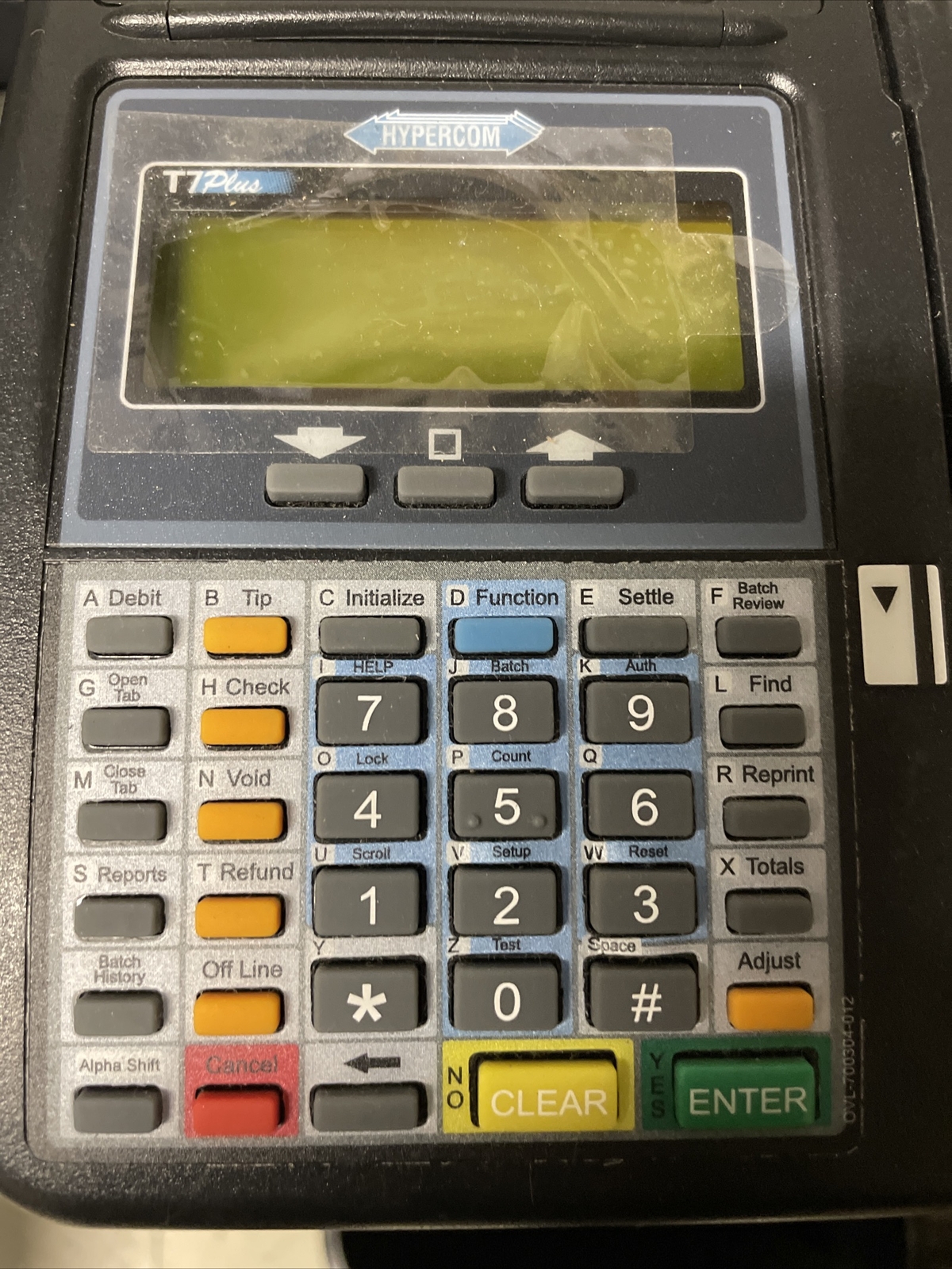 Hypercom T7Plus Credit Card Machine w/o Power Supply *UNLOCKED*