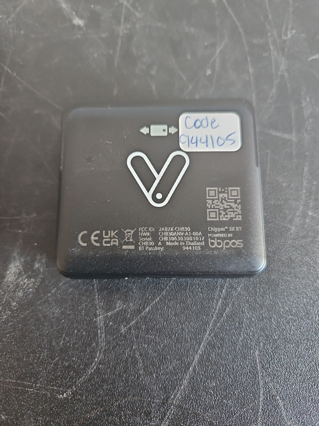 BBPOS Chipper BT Bluetooth Magstrip / EMV / NFC Card Reader