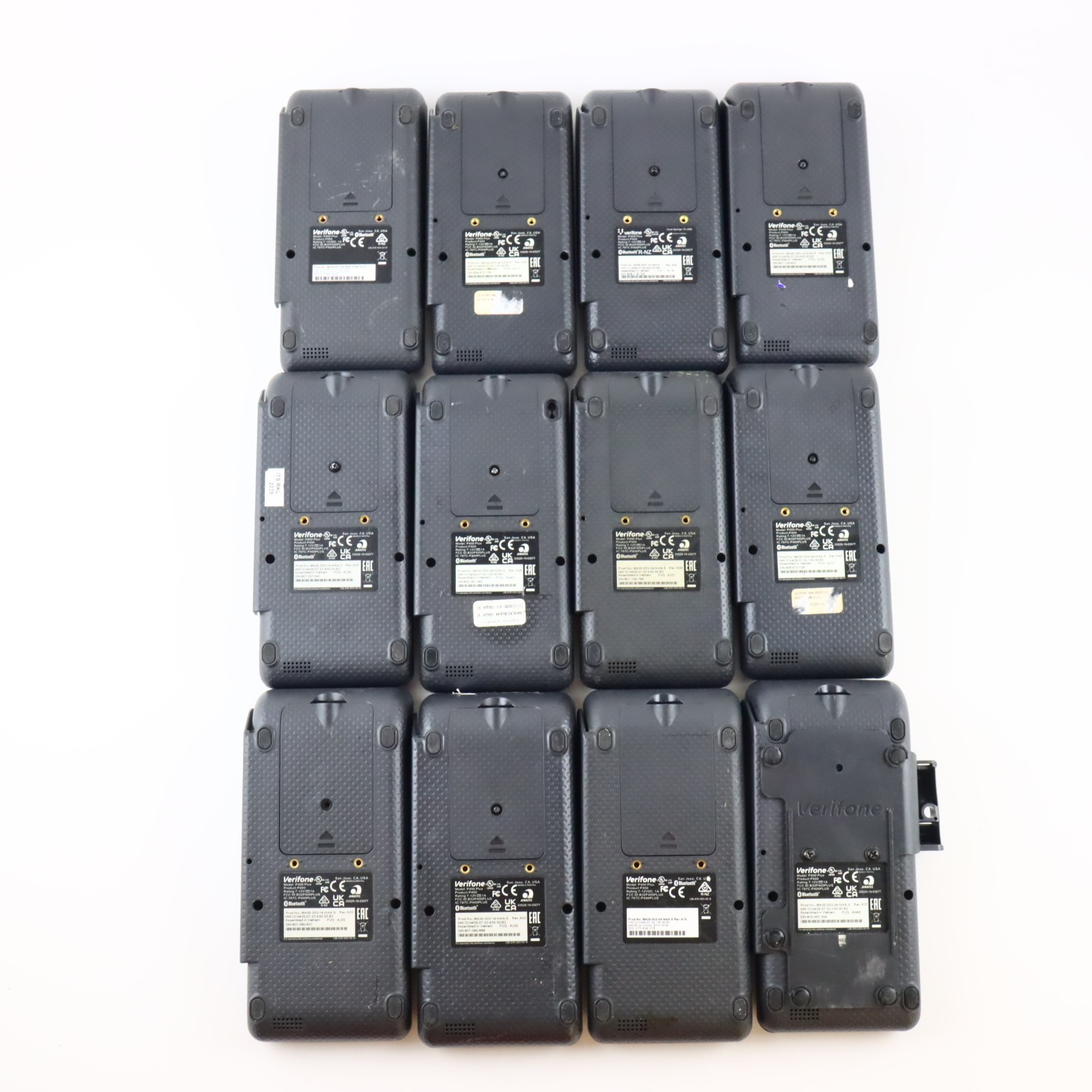 *Lot of 10* Verifone P400 Plus POS Terminal Credit Card Reader M435-303-14-NAA