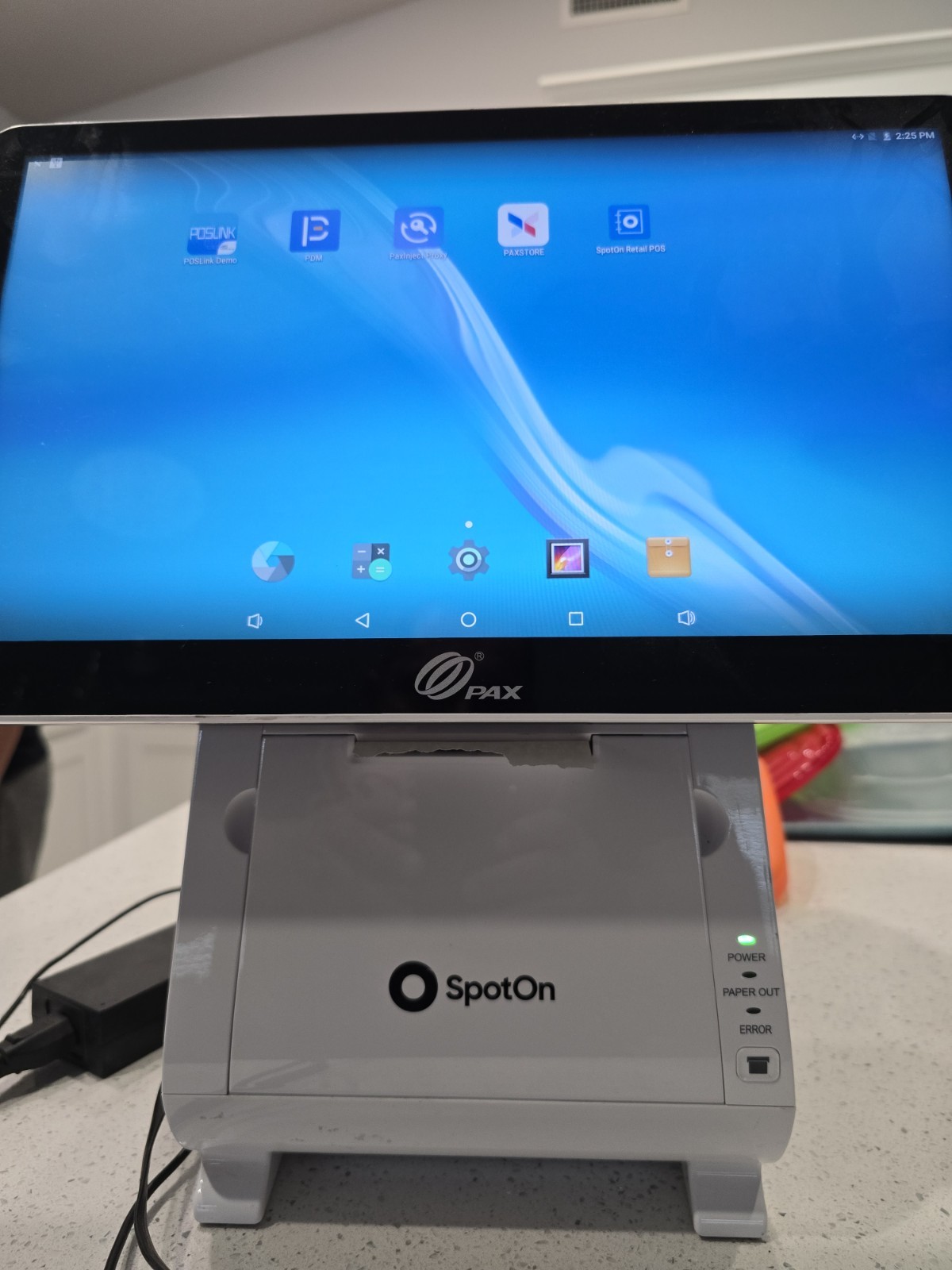 PAX E800 Point Of Sale System Android Payment Terminal Sold As Is/JUA2330