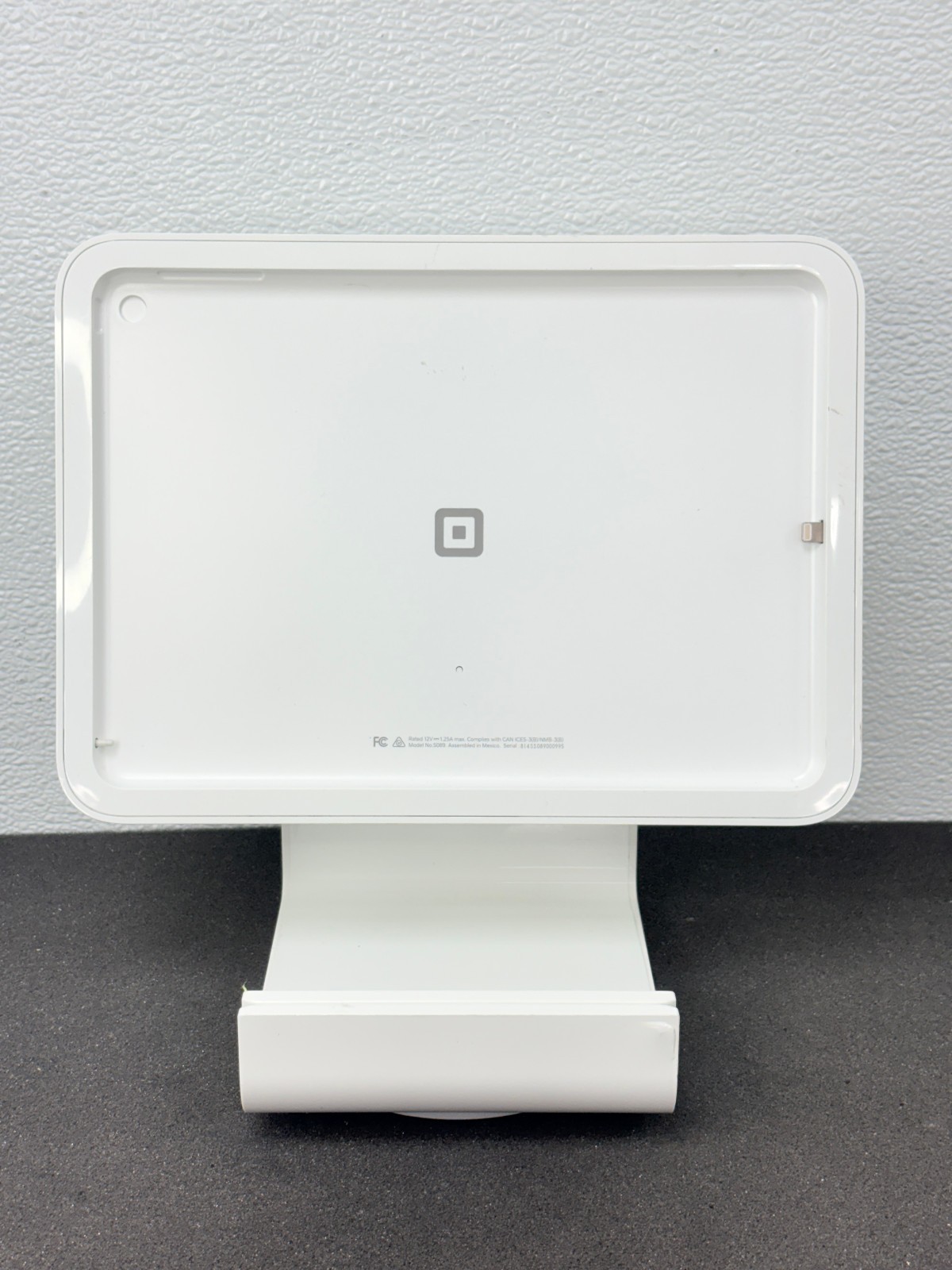 Pre Owned | Square S089 POS Terminal Countertop Dock Only – White for 9.7″ IPAD