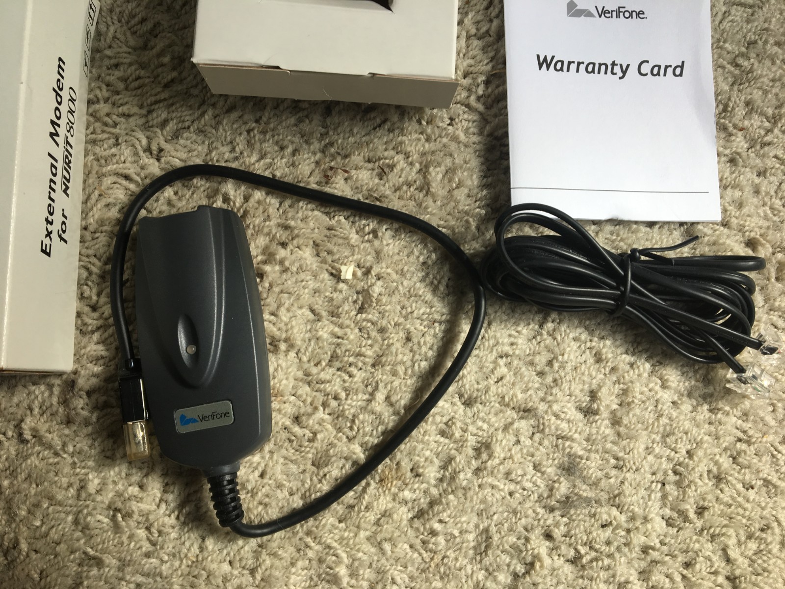 Verifone External Modem for Nurit 8000