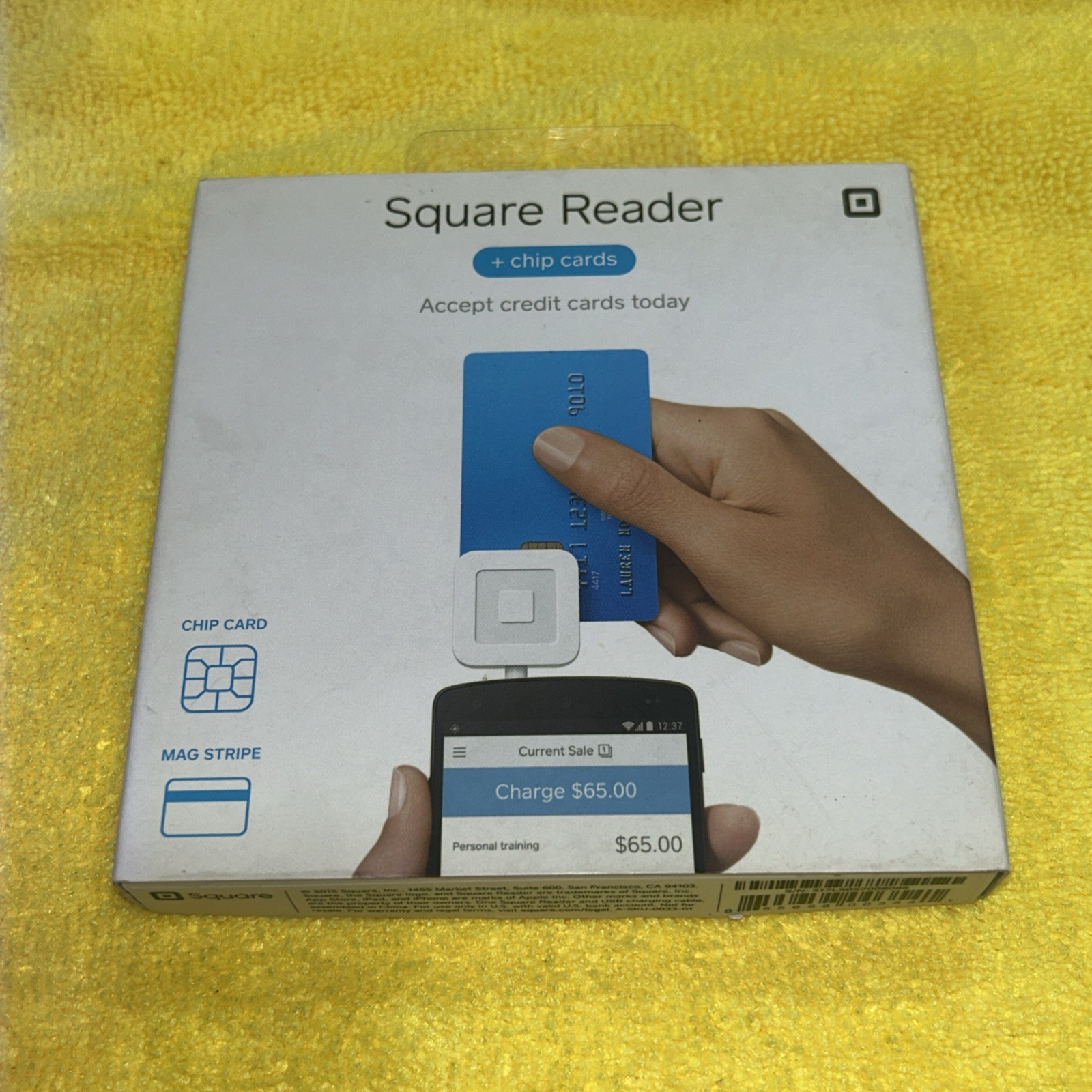Square Reader for Magstripe 3.5 Jack !! Model SKU-0033