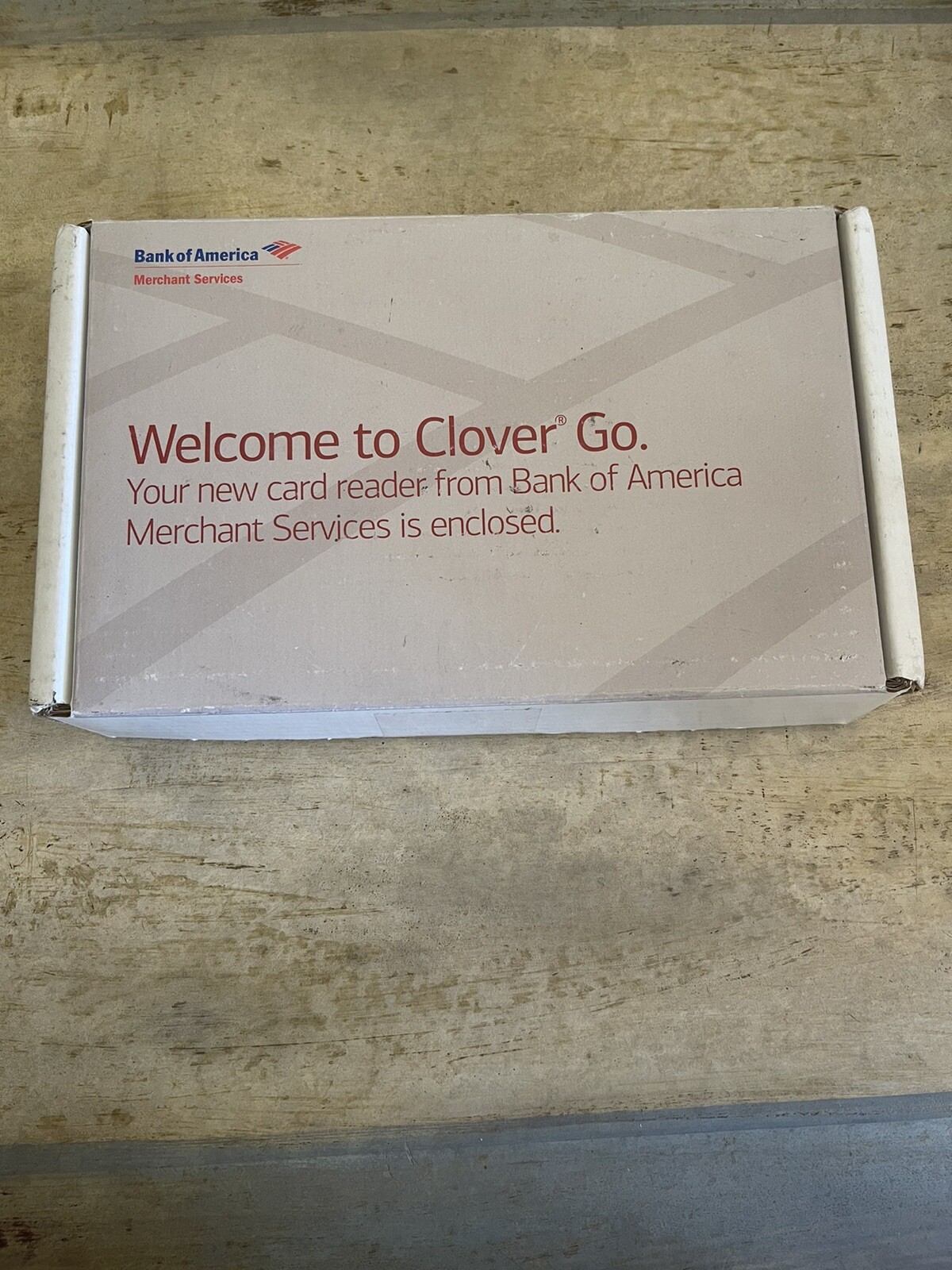 Bank of America Clover Go Chip Card Reader Swiper for Mobile Phone