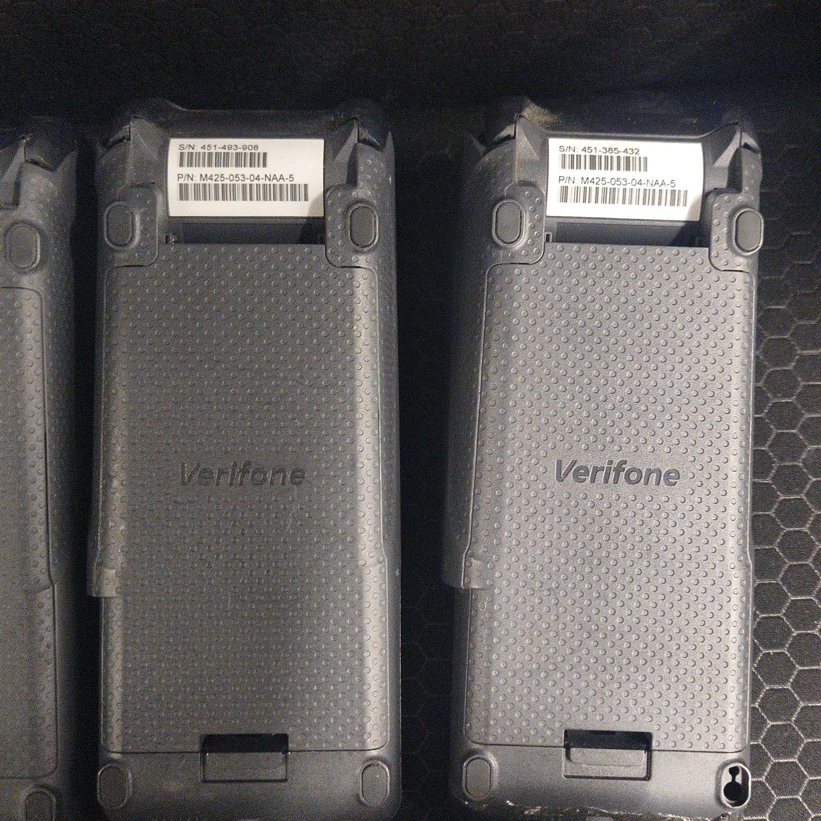 VERIFONE V400C PLUS – Lot Of 12. Untested. Sold As Is (See Pics + Desc).
