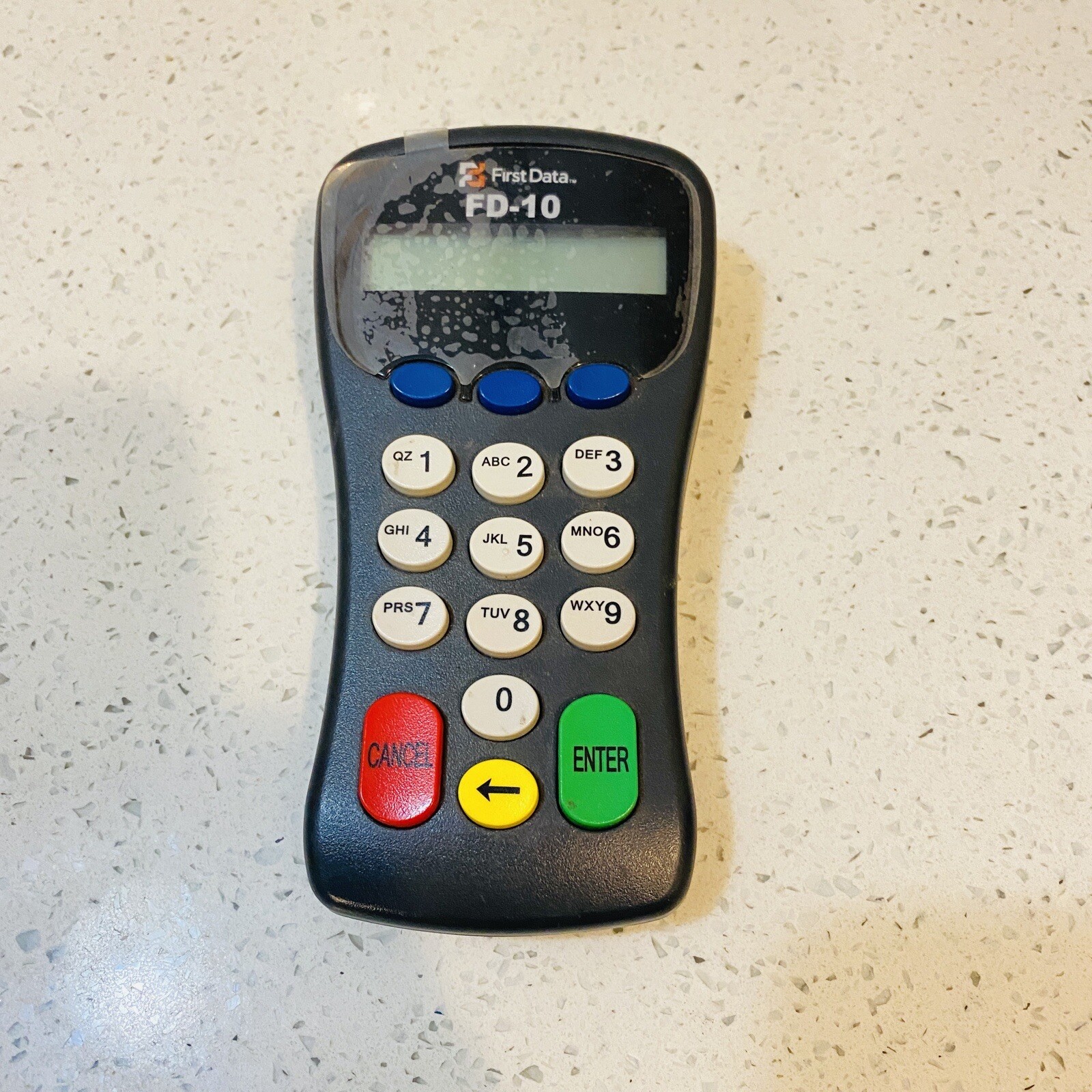First Data FD-10C Pin Pad Credit Card Terminal Reader