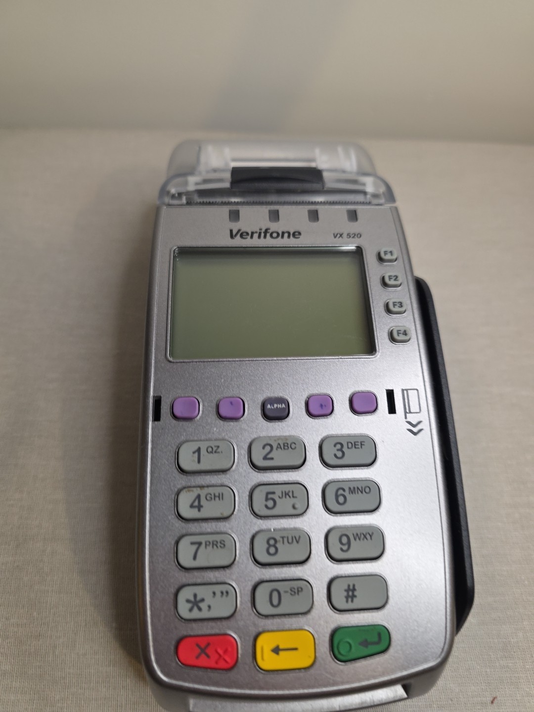 VeriFone VX 520 VX520 EMV Credit Card Machine – Untested – NO Power Cord