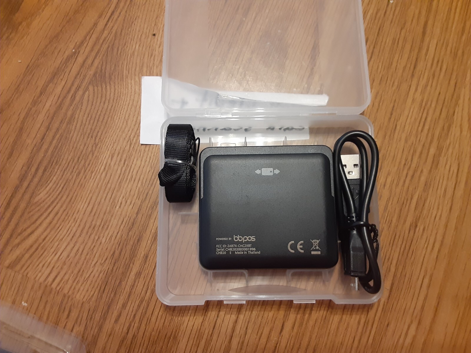 blue tooth credit card scanner