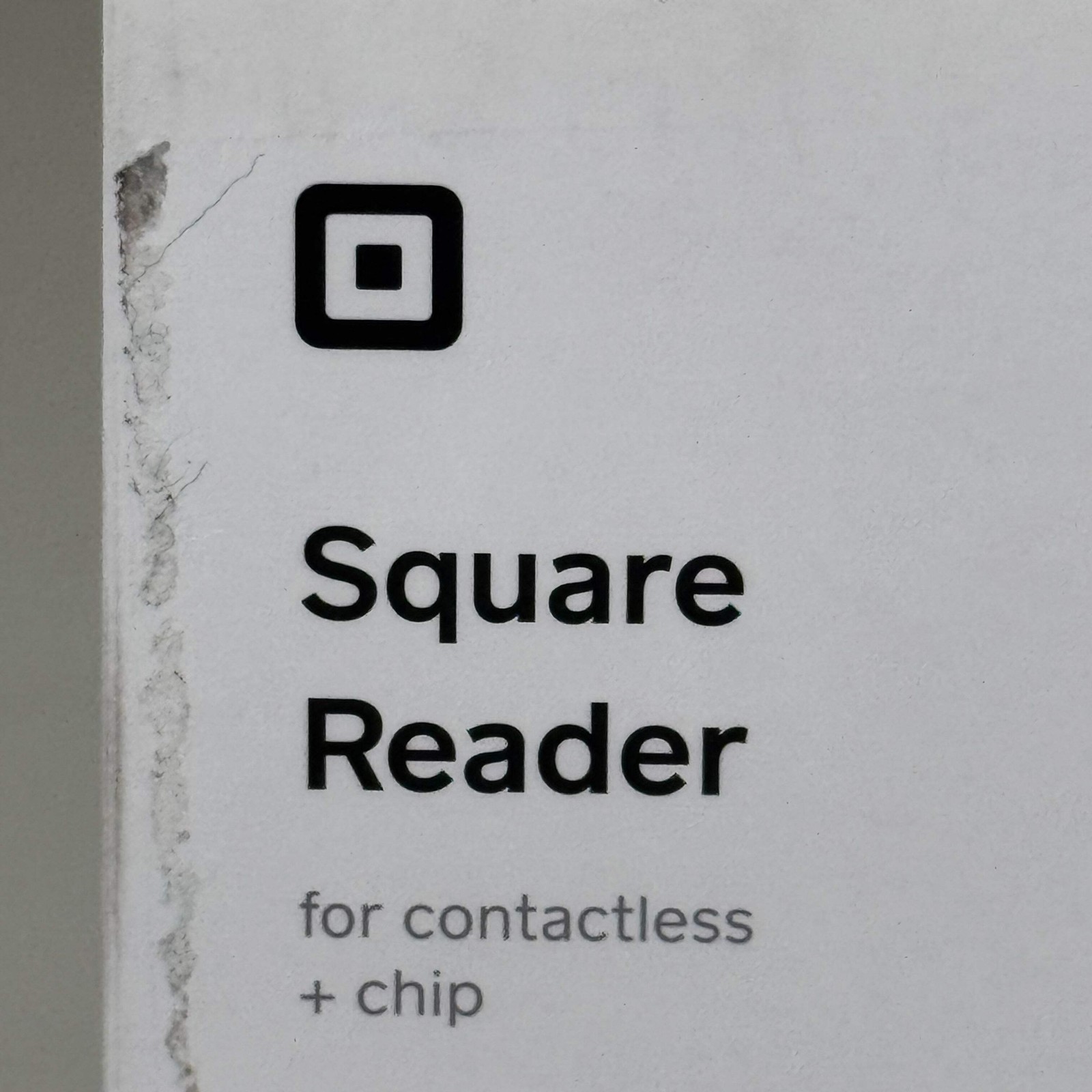 SQUARE Square Reader for Contactless and Chip 2nd Generation 4″ x 4″ White REV-0
