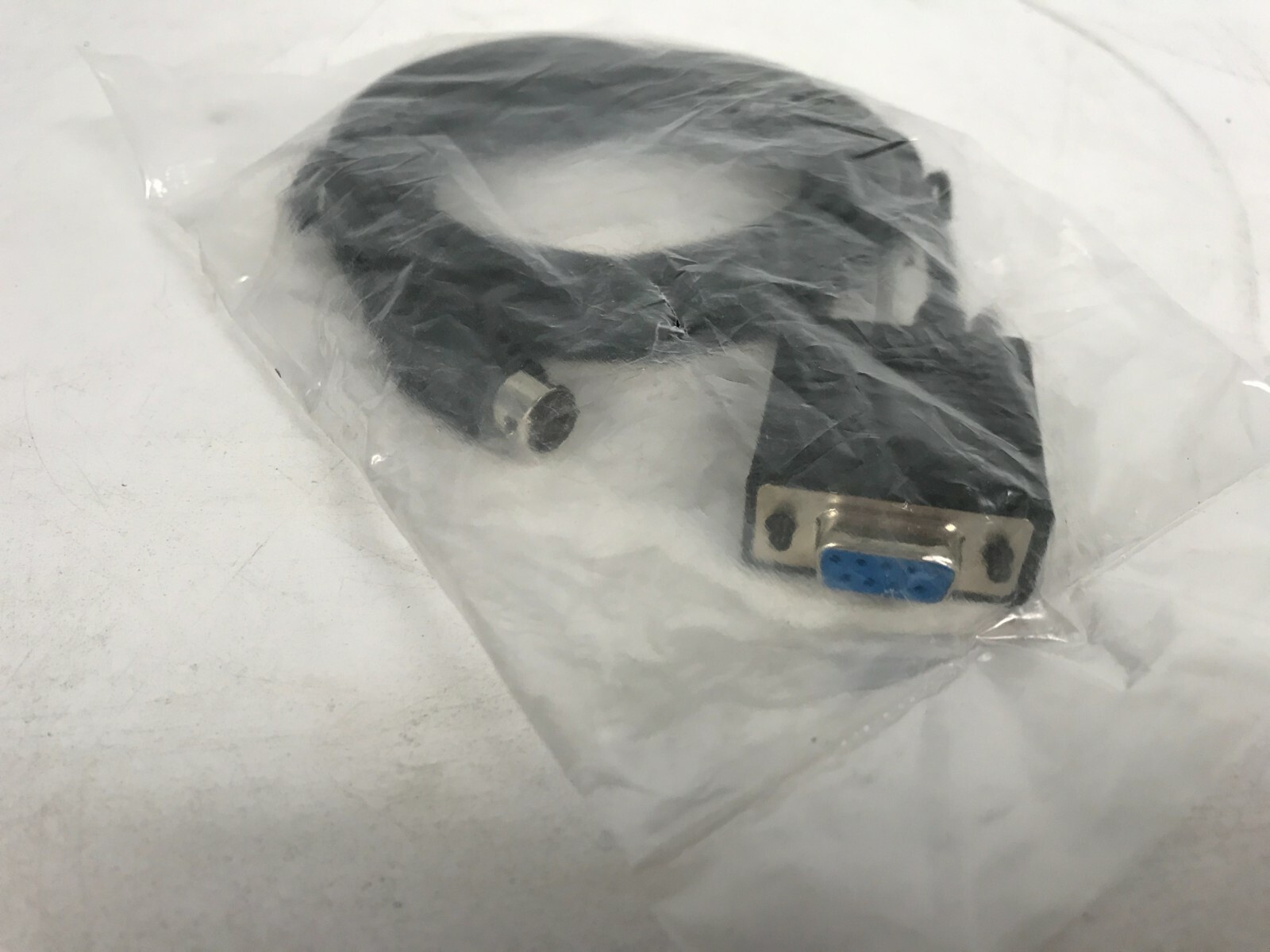 INGENICO RS-232 Cable DB9 Pigtail Power Connector Black 10ft AC00524