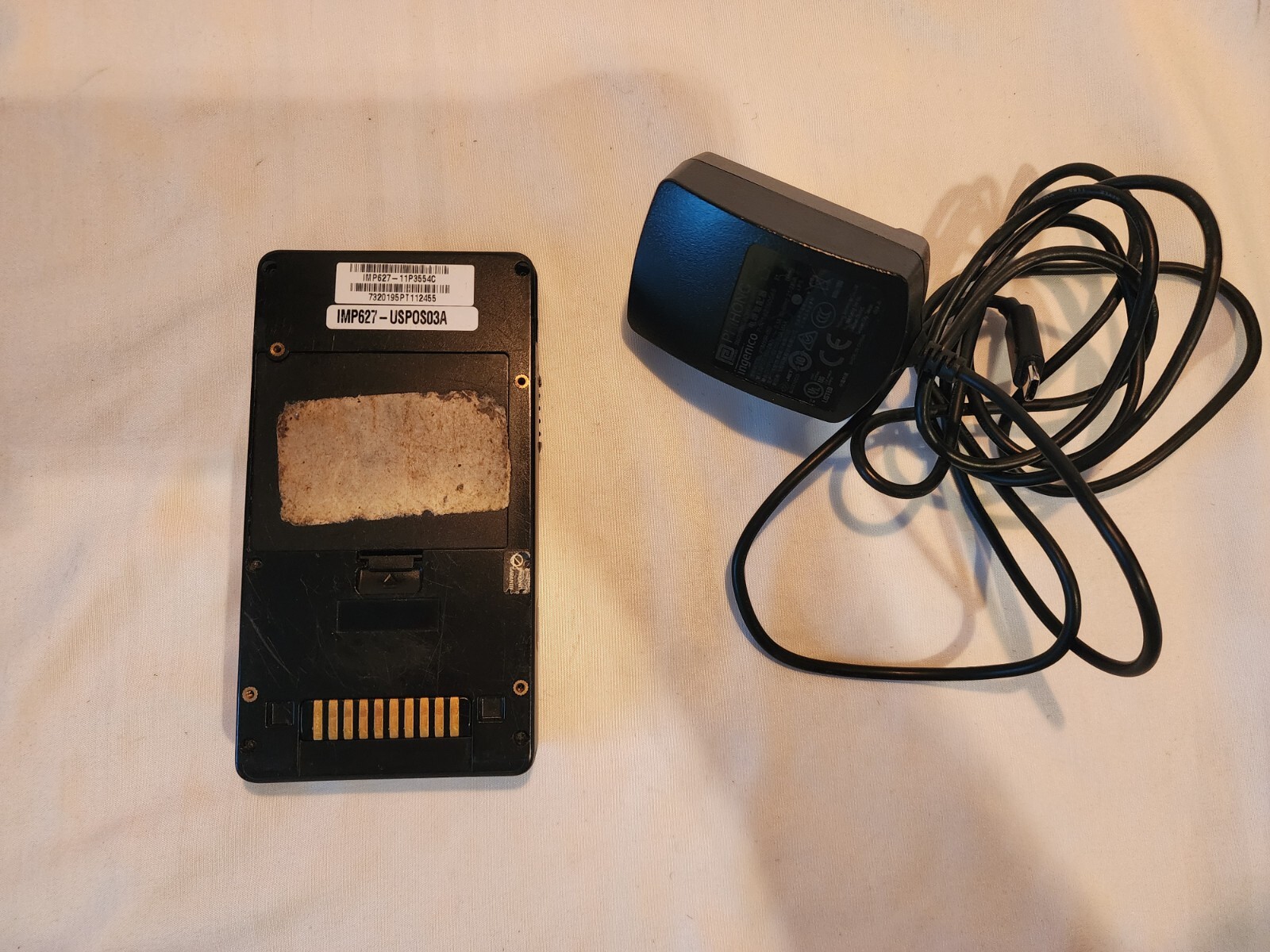 Ingenico ISMP4 Credit Card Reader with Barcode Scanner Works