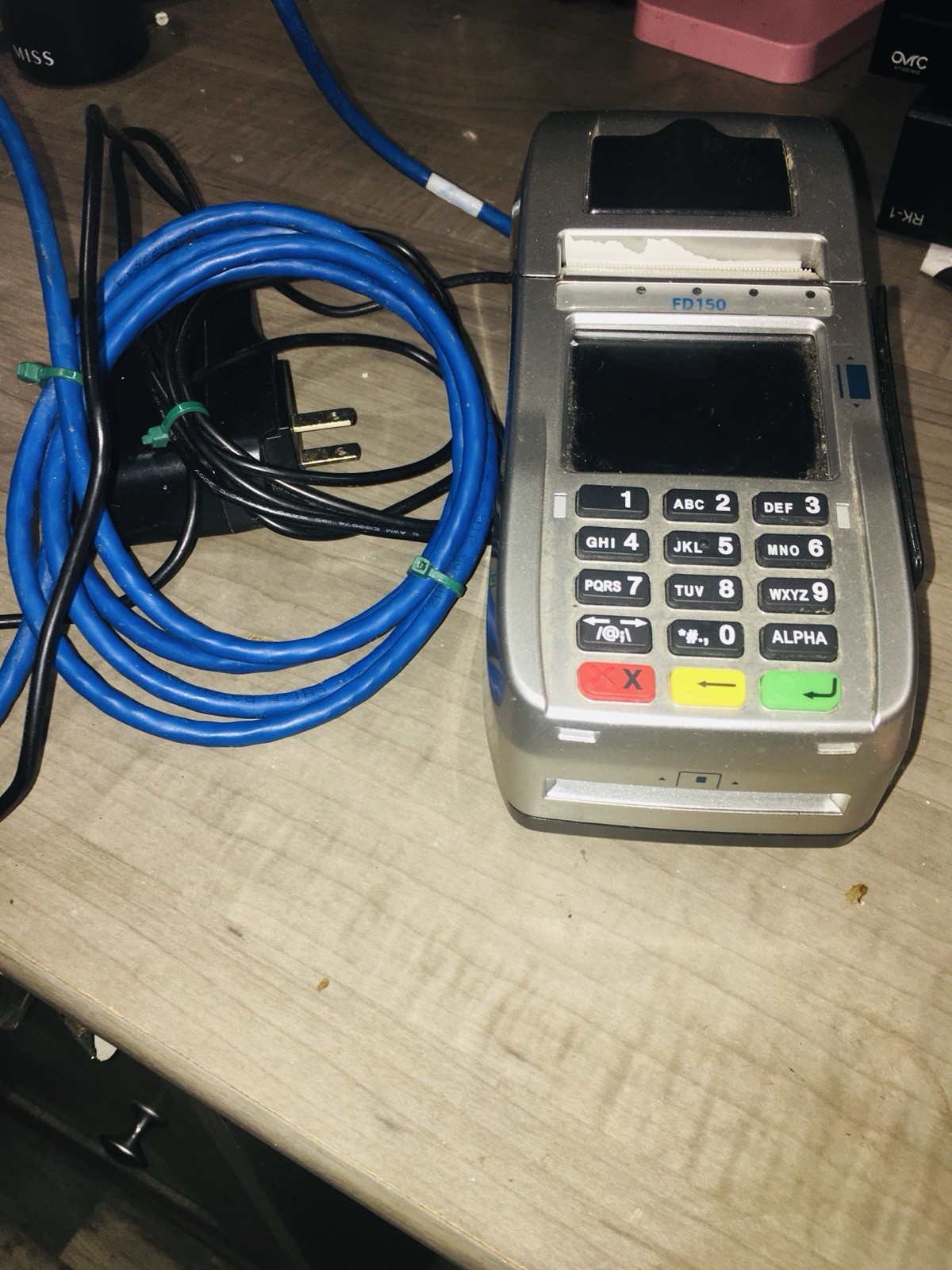 First Data FD150 EMV CTLS Credit Card Terminal