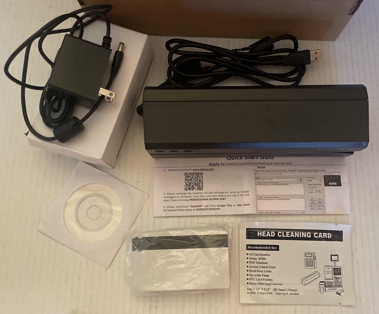 Magnetic Stripe Card Reader
