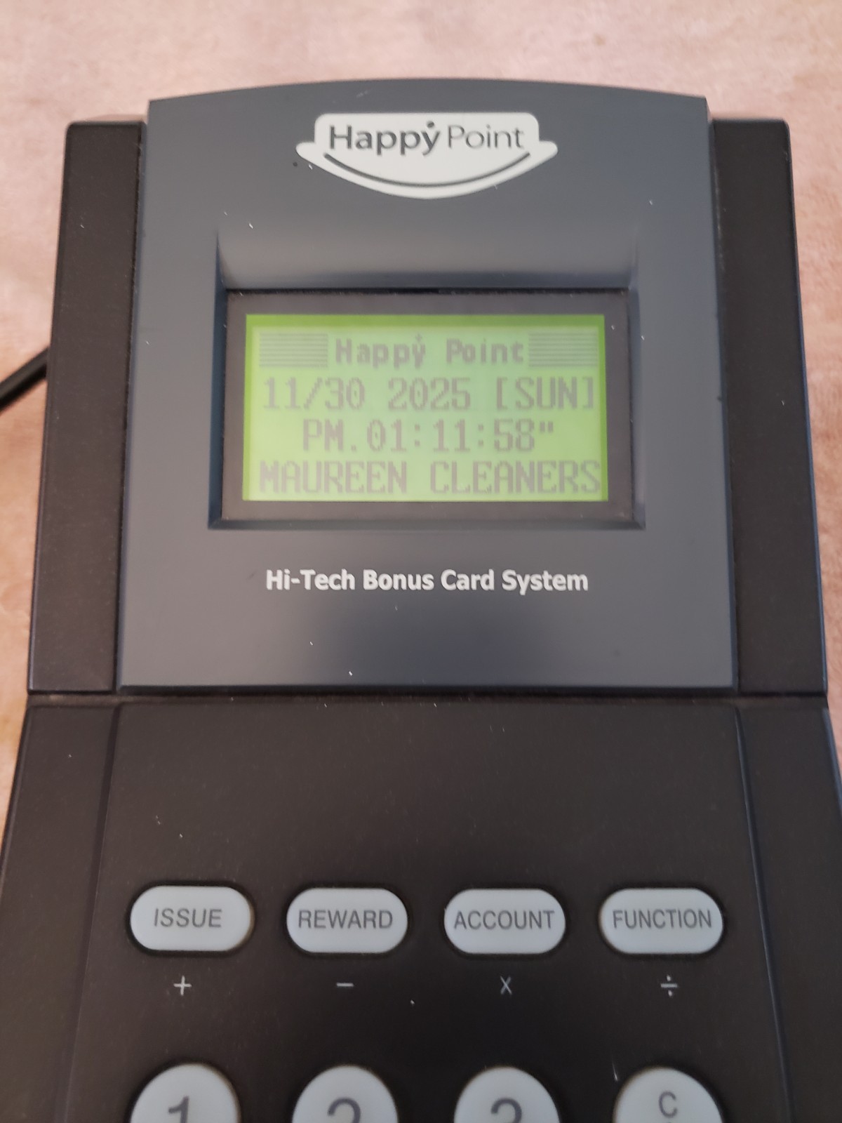 HAPPY – POINT HI-TECH CARD SYSTEM