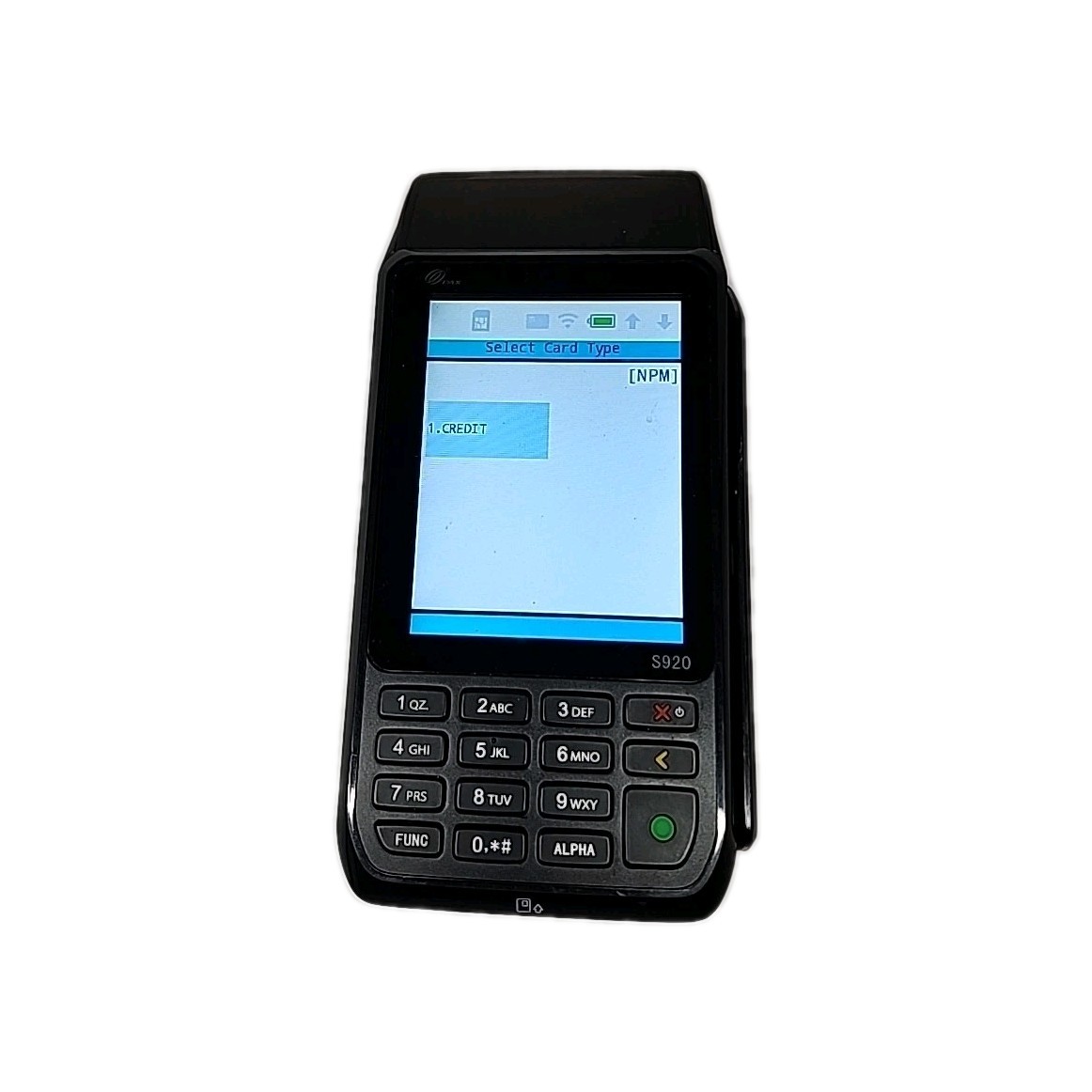 PAX S920 Mobile POS Credit Card Terminals Bluetooth Wireless – Not Tested