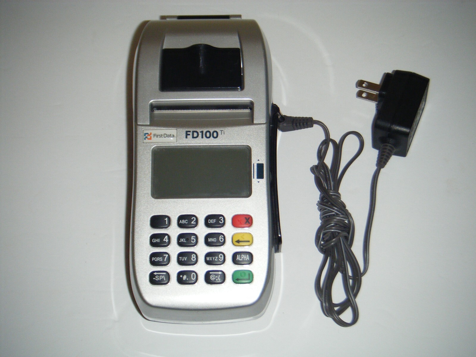 First Data FD100ti Credit Card Terminal Reader Machine (AS-IS)
