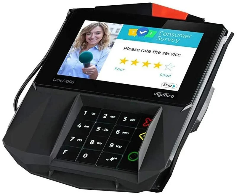 Ingenico Lane 7000 5″ Contactless POS Payment Terminal Reader New, Open Box