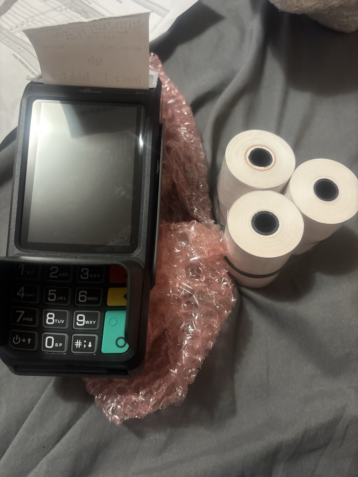 Dejavoo Z11 Wired Credit Card Terminal w/ Receipt Printer, Android Compatible