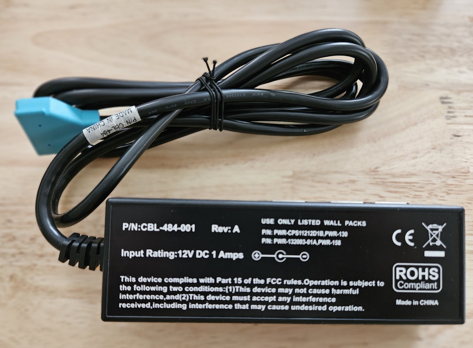 New Verifone Blue MX Ethernet/USB Hub Mx850 Mx860 Mx870 Mx915 Mx925,CBL-484-001