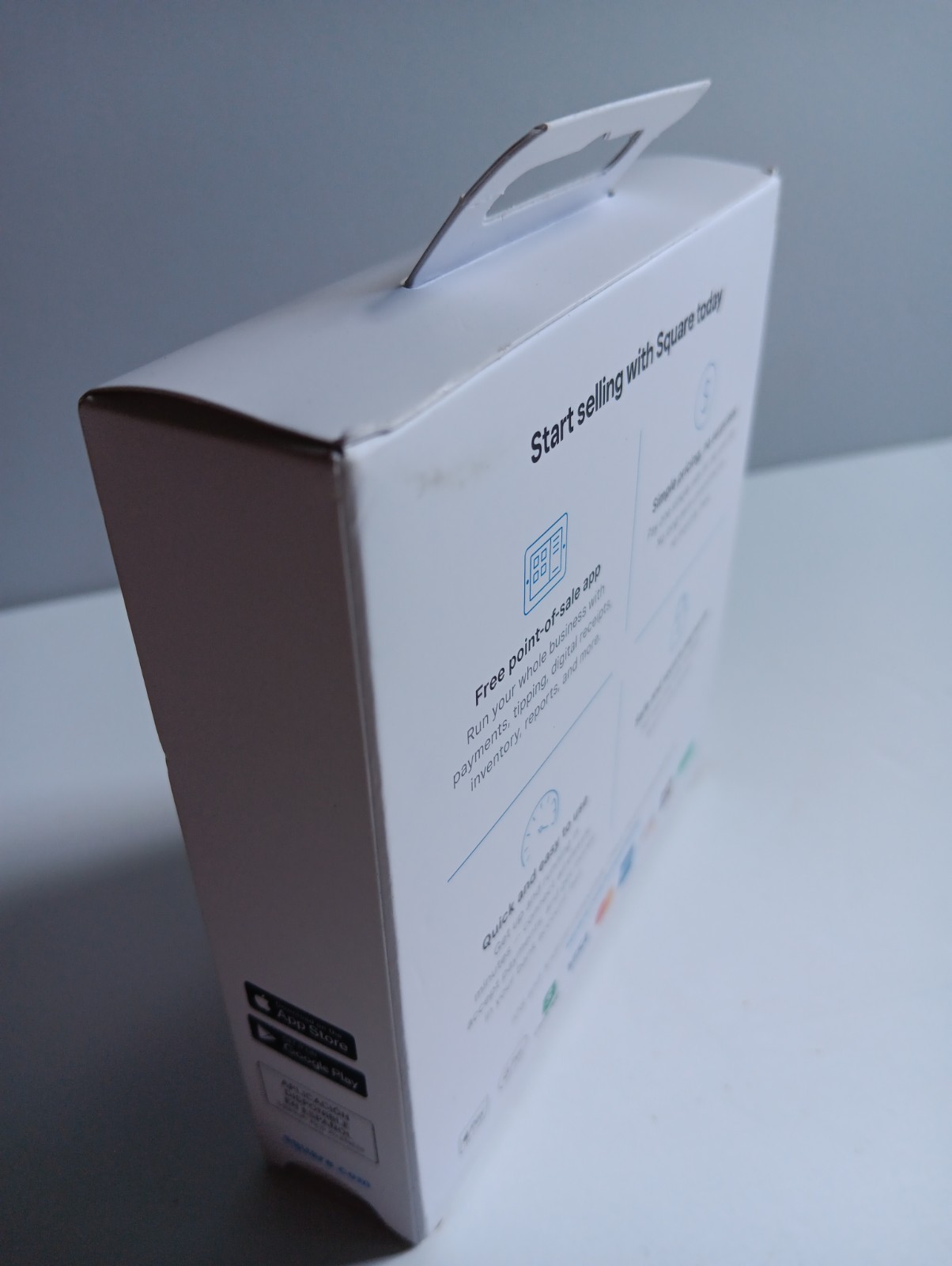 Square A-SKU-0792 Credit Card Reader Contactless Chip Machine 2nd Gen NEW SEALED